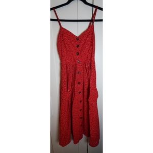 Nectar clothing small red dress